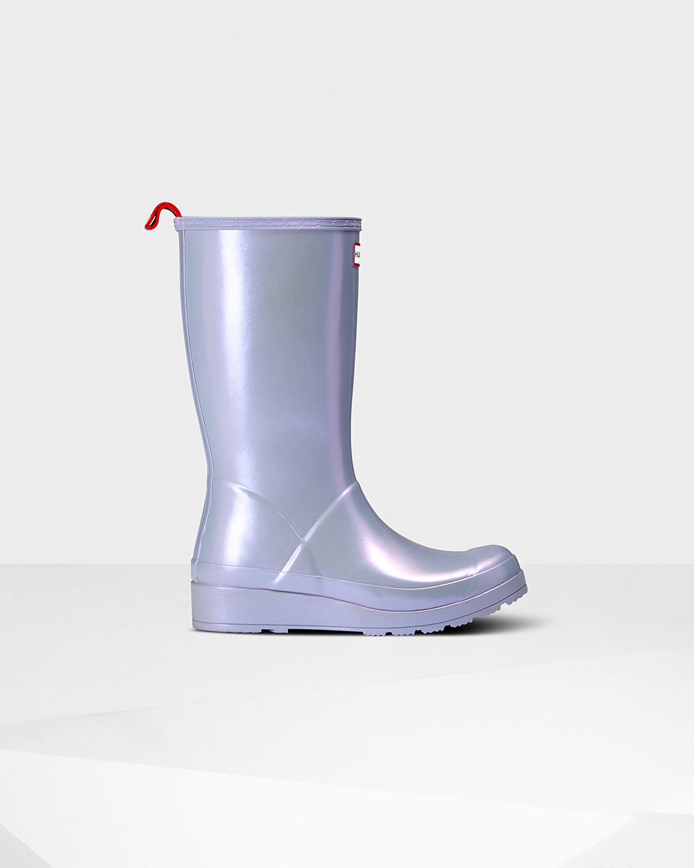 Play Boots Dames - Hunter Original Tall Nebula Rain - Paars - 83VCUMWZR